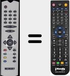 Comando &agrave; dist&acirc;ncia substituto de ATV 6121