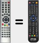 Comando &agrave; dist&acirc;ncia substituto de Changhong003