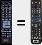 Comando &agrave; dist&acirc;ncia substituto de 002