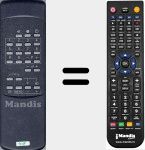 Comando &agrave; dist&acirc;ncia substituto de FC14A01