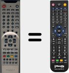 Comando &agrave; dist&acirc;ncia substituto de CR-TL10S