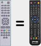 Comando &agrave; dist&acirc;ncia substituto de HB 71/100 GRAZ-2