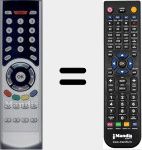 Comando &agrave; dist&acirc;ncia substituto de HT0210VI