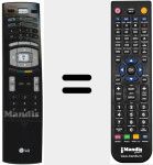 Comando &agrave; dist&acirc;ncia substituto de 6710T00019A