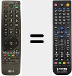 Comando &agrave; dist&acirc;ncia substituto de AKB69680408