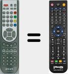 Comando &agrave; dist&acirc;ncia substituto de LT190 combi