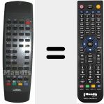 Comando à distância substituto de 8133580 (26390413918)