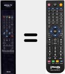 Comando &agrave; dist&acirc;ncia substituto de MM640