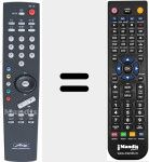 Comando à distância substituto de RK18 (060RK18G4)