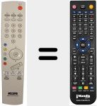 Comando &agrave; dist&acirc;ncia substituto de RG11 (600RG11G0A1)