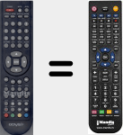 Comando &agrave; dist&acirc;ncia substituto de Fino