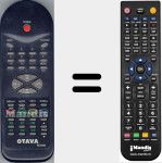 Comando &agrave; dist&acirc;ncia substituto de RD3920