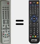 Comando &agrave; dist&acirc;ncia substituto de P40842