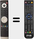 Comando &agrave; dist&acirc;ncia substituto de RC1800 (20453931)