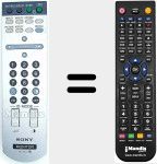 Comando à distância substituto de RM980C (147891711)
