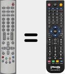 Comando &agrave; dist&acirc;ncia substituto de RLT2000