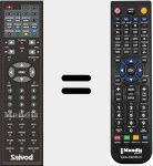 Comando &agrave; dist&acirc;ncia substituto de 198DIVXTDT