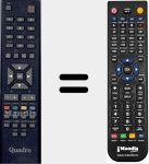 Comando à distância substituto de AK53