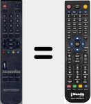 Comando &agrave; dist&acirc;ncia substituto de Orion (S1702)