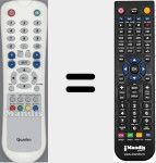 Comando à distância substituto de TFT-30XT1