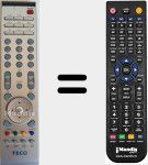 Comando &agrave; dist&acirc;ncia substituto de TL3212RMA1