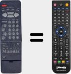 Comando à distância substituto de R30C17 (35031070)