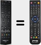 Comando &agrave; dist&acirc;ncia substituto de Xv-S (98TRABD-5NT-HSF)