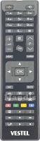 Comando à distância original VESTEL RC4878 (23393429)