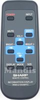Comando à distância original SHARP RRMCG1003MPPZ