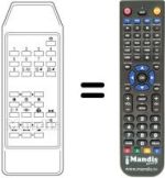Comandos à distância equivalente UNIVERSUM 7275688