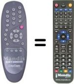 Comandos à distância equivalente 19900158