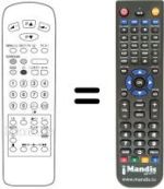 Comandos à distância equivalente 1AV0U10B09700
