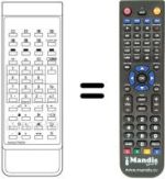 Comandos à distância equivalente 4AA4U1T0016