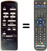 Comandos à distância equivalente 4AA4U1T0105