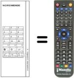 Comandos à distância equivalente COMPUTER CONTROL 4