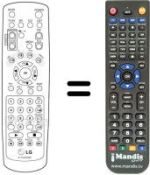 Comandos à distância equivalente LG 29 Q 12 IP