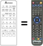 Comandos à distância equivalente 939P-05701
