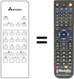 Comandos à distância equivalente 939P-150A4