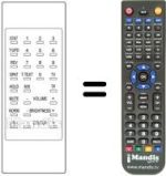 Comandos à distância equivalente A512230
