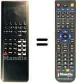 Comandos à distância equivalente A516040