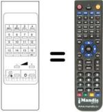 Comandos à distância equivalente A 516660