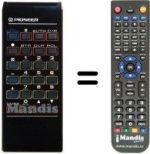Comandos à distância equivalente Pioneer DECODER BR-82 B (CABLE TV)