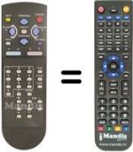 Comandos à distância equivalente LG CB 21T40 X