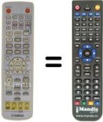 Comandos à distância equivalente W 8566 B0