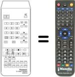 Comandos à distância equivalente EUR 51143