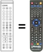Comandos à distância equivalente 263-83600