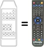 Comandos à distância equivalente FS-PC07X