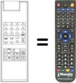 Comandos à distância equivalente 5652 08 71