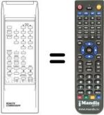 Comandos à distância equivalente REMOTE COMMANDER