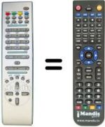 Comandos à distância equivalente United LTV 15L40 IT